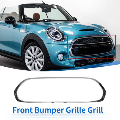 Front Lower Grille Trim for MINI F55 (2014-2021) Chrome Silver Tone