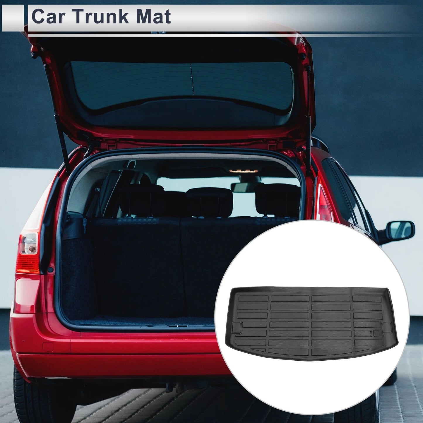Cargo Liner 7 Seats Rear Trunk Mat for Dodge Durango (2011-2023)