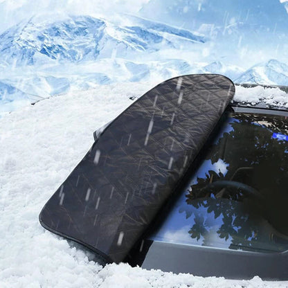 Magnetic Windshield Side Mirror Covers 59.05"x43.3" for Winter Protection