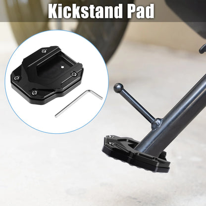 Aluminum Alloy Motorcycle Kickstand Plate Pad / 1 Set / for BMW