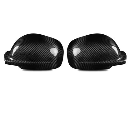 Carbon Fiber Adhesive Mirror Shell Cover For Nissan Skyline R34 GTR GTT 1998-04