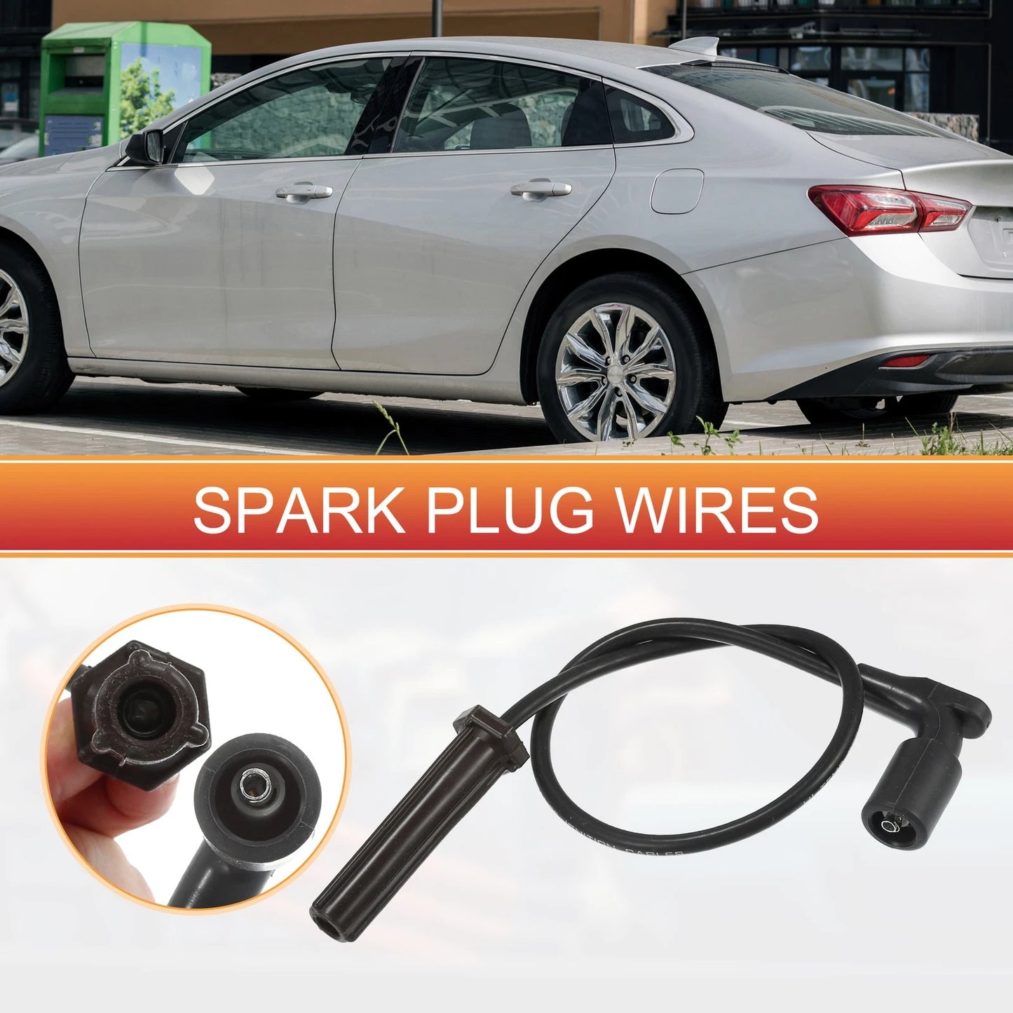 6 x Spark Plug Wire Ignition Coil Cable for Chevrolet Uplander