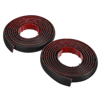 Universal  Flexible Roof Trim Molding for Auto Top Black