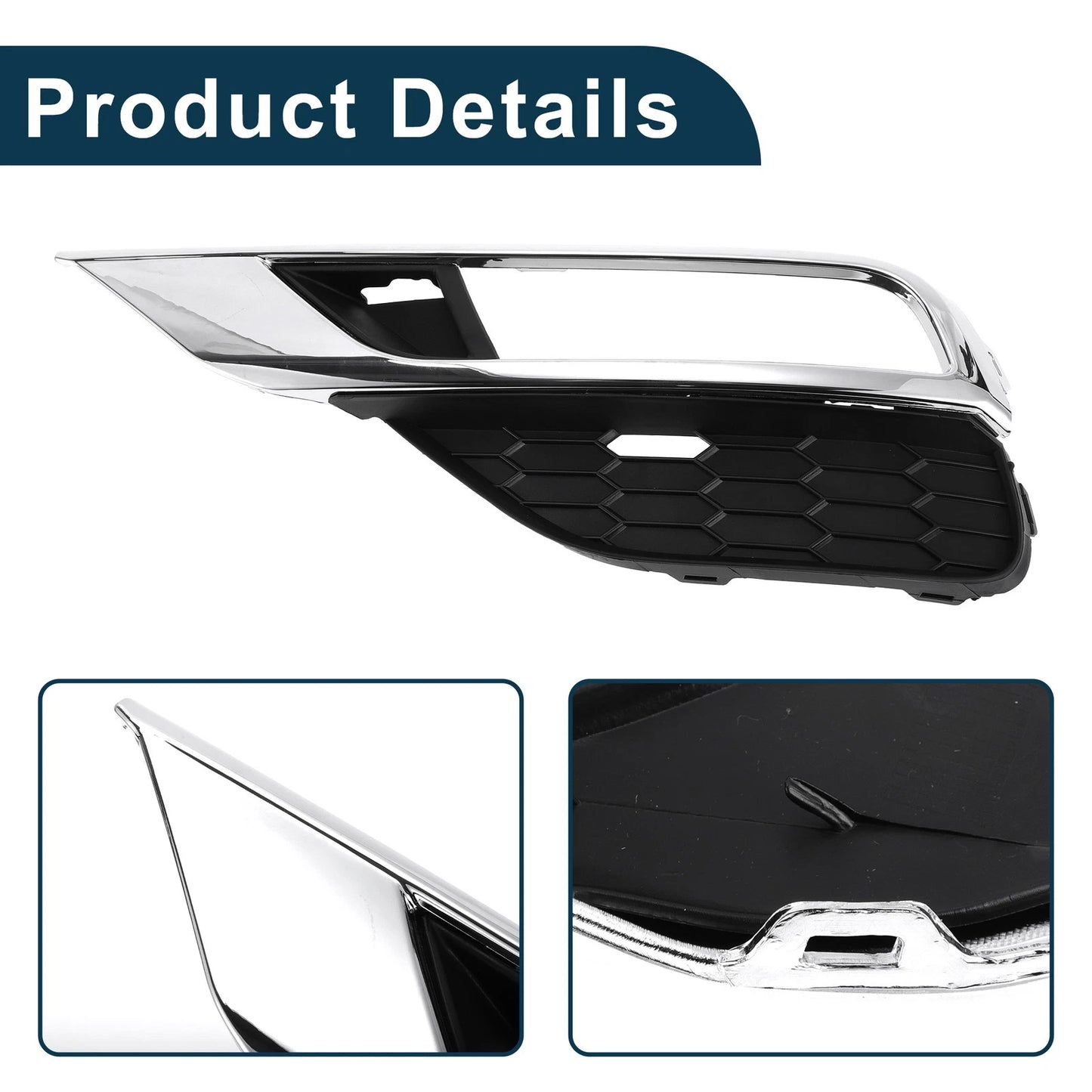 Front Left Fog Light Grill for Honda CRV (2015-2016)