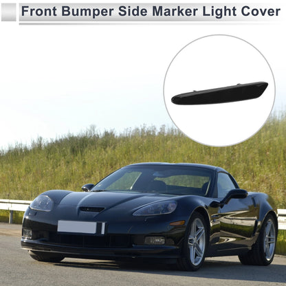 1x Left Front Bumper Side Marker Light Cover for Chevy Corvette (2005 - 2012)