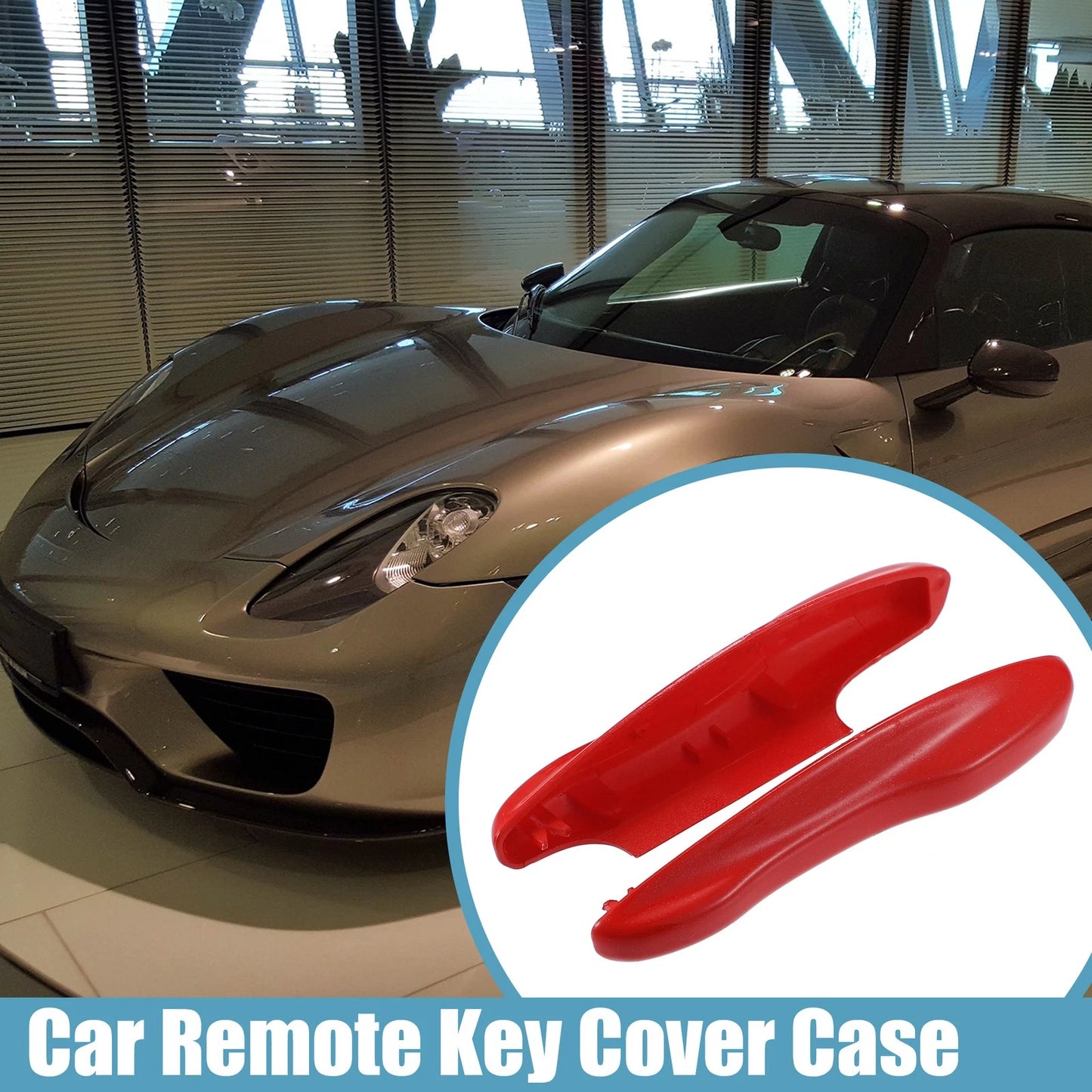 Remote Key Side Cover Case Set for Porsche Taycan 911 (2020-2021)