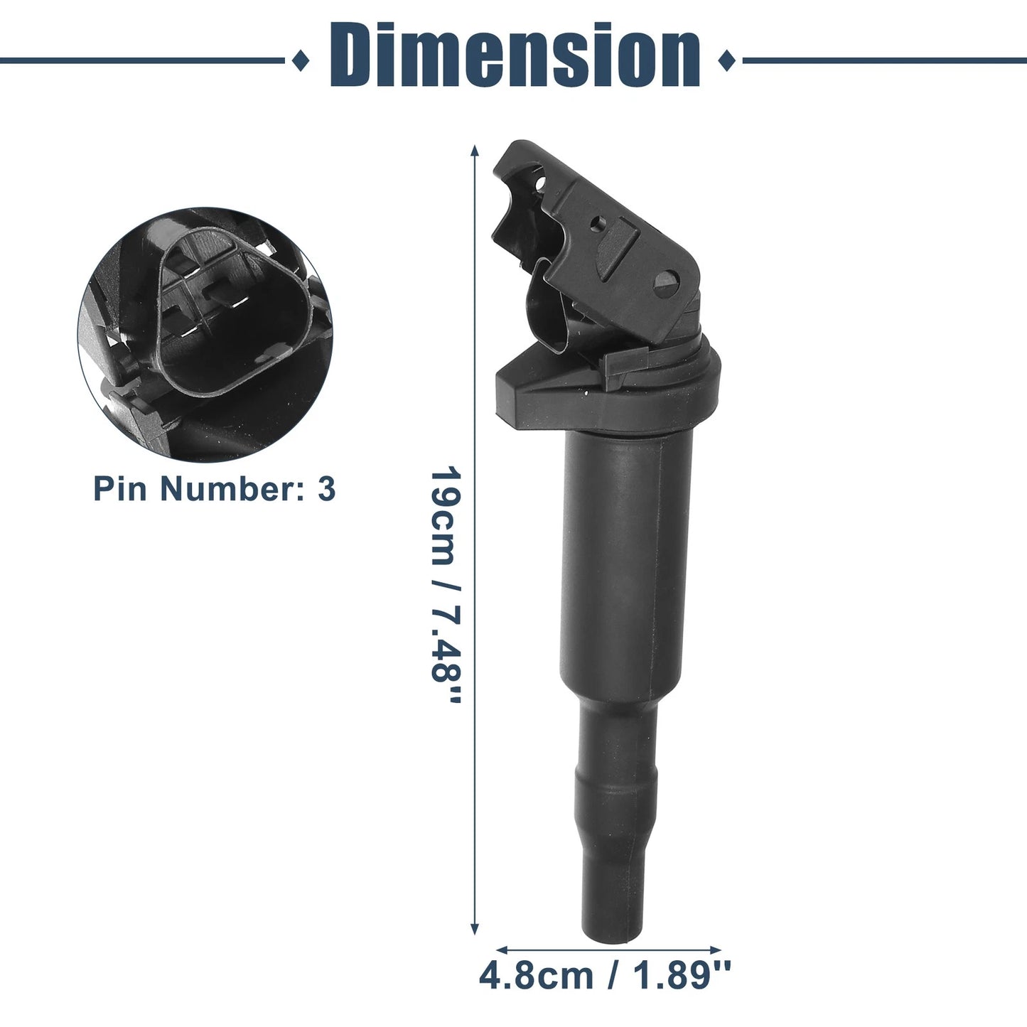 6 x Automotive Replacement Ignition Coils for BMW