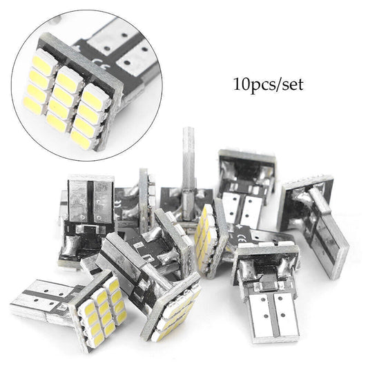 10x T10 1206 12 SMD Car Map Reading Lamp Bulb for Make & Model