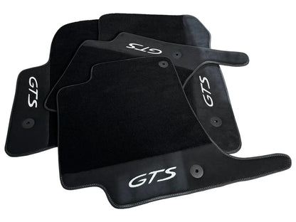 Alcantara Leather Floor Mats for Porsche Cayenne 2003-2010 (GTS)