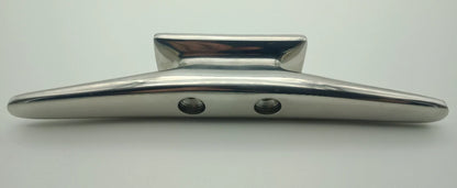 Boat Cleat Narrow Base 316 Polished Stainless Steel Heavy Duty 200mm