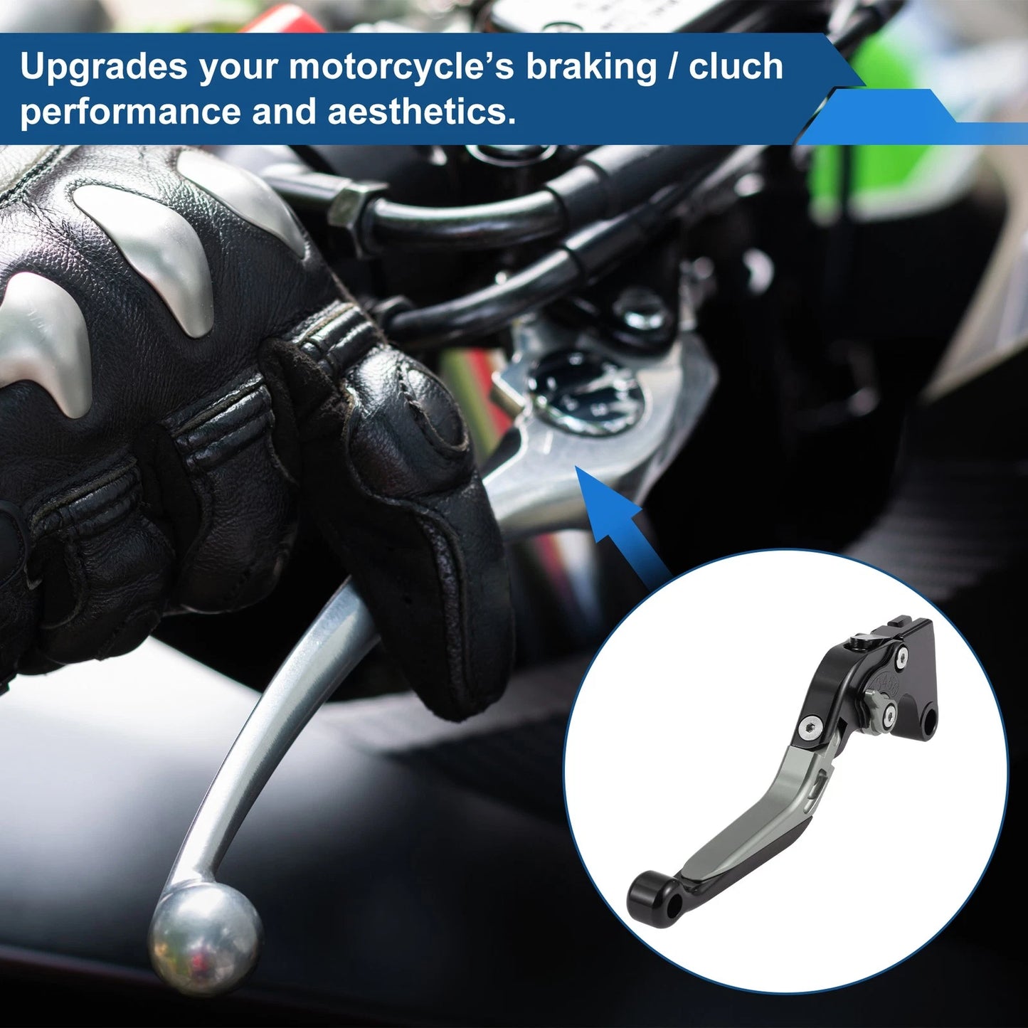 Adjustable Brake Clutch Levers / 1 Set for Yamaha YZF R1 (2002–2003)