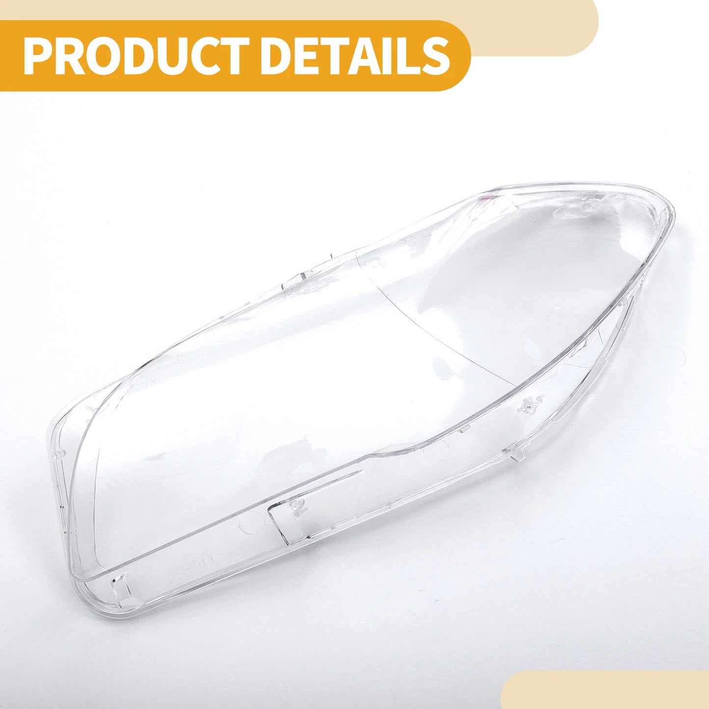 1 Pc Front Left Headlight Lens Cover for BMW 528i (2011)