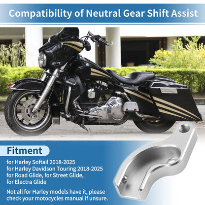 Neutral Gear Shift Assist for Harley Davidson Touring Softail (2018–2025)