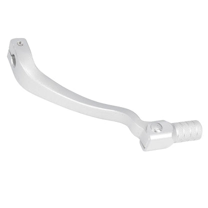 0.39” Aluminum Alloy Motorcycle Shift Lever Folding Gear Shifter Silver Tone