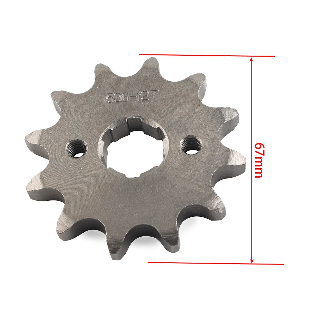 20mm Chain Front Sprocket Cog for 125cc-350cc Dirt Pit Bike ATV Go Kart