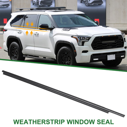 Rear Left Weatherstrip Window Seal for Toyota Sequoia (2008-2022)