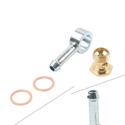 Fuel Bowl Inlet Fitting Swivel Barb for Holley (26-25)
