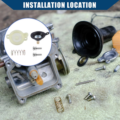 1 Set Carburetor Diaphragm Cover for Yamaha