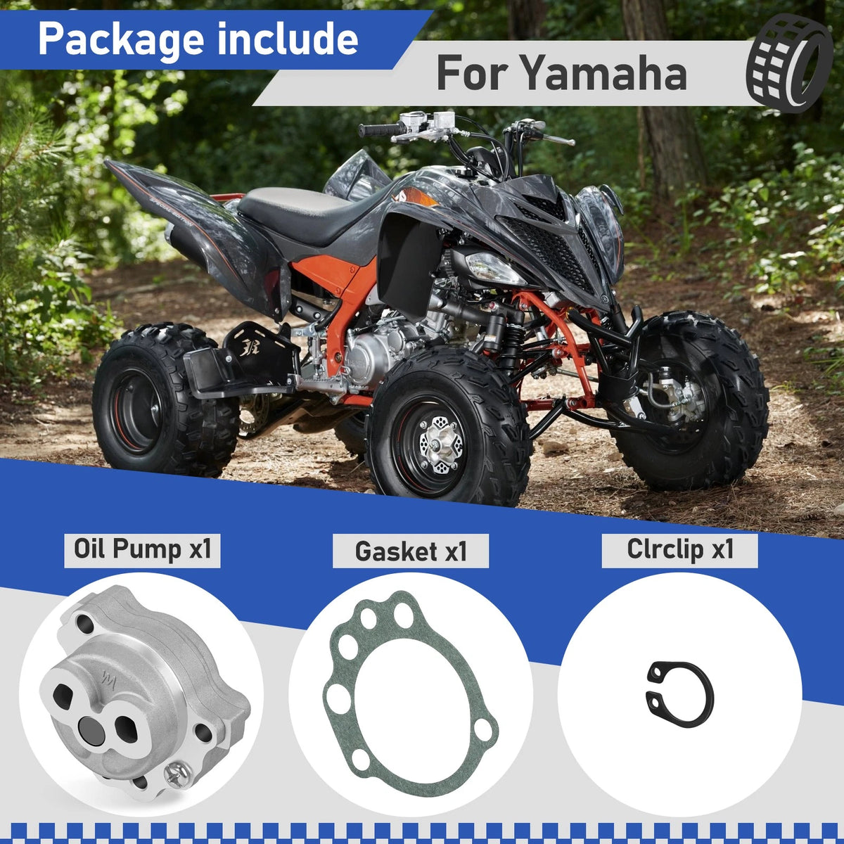 Oil Pump for Yamaha Raptor 660R (2001–2005)