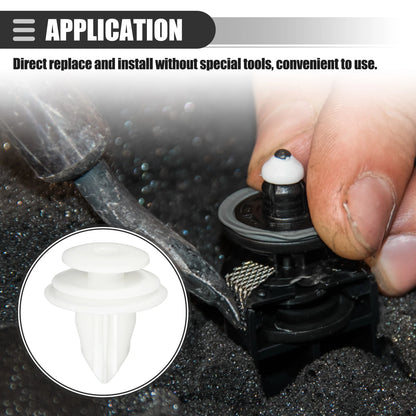 30 Pcs Car Door Trim Panel Push Clips for Nissan (No.0155309791)