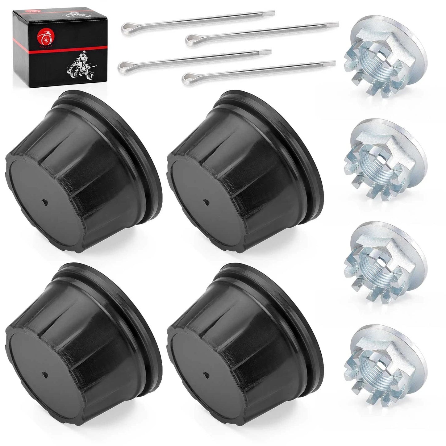 Wheel Center Cap w/Nut for Honda TRX200/TRX200D 1990-1997 FourTrax 2x4