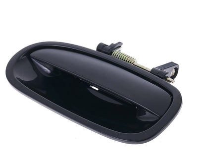 Rear Left Outer Door Handle Smooth Black for Honda Civic EK (1995–2001)