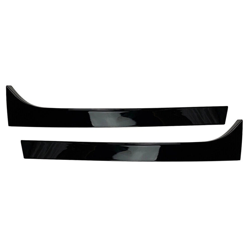 Rear Black Window Spoiler Trim Covers for Skoda Superb (2008-2015)