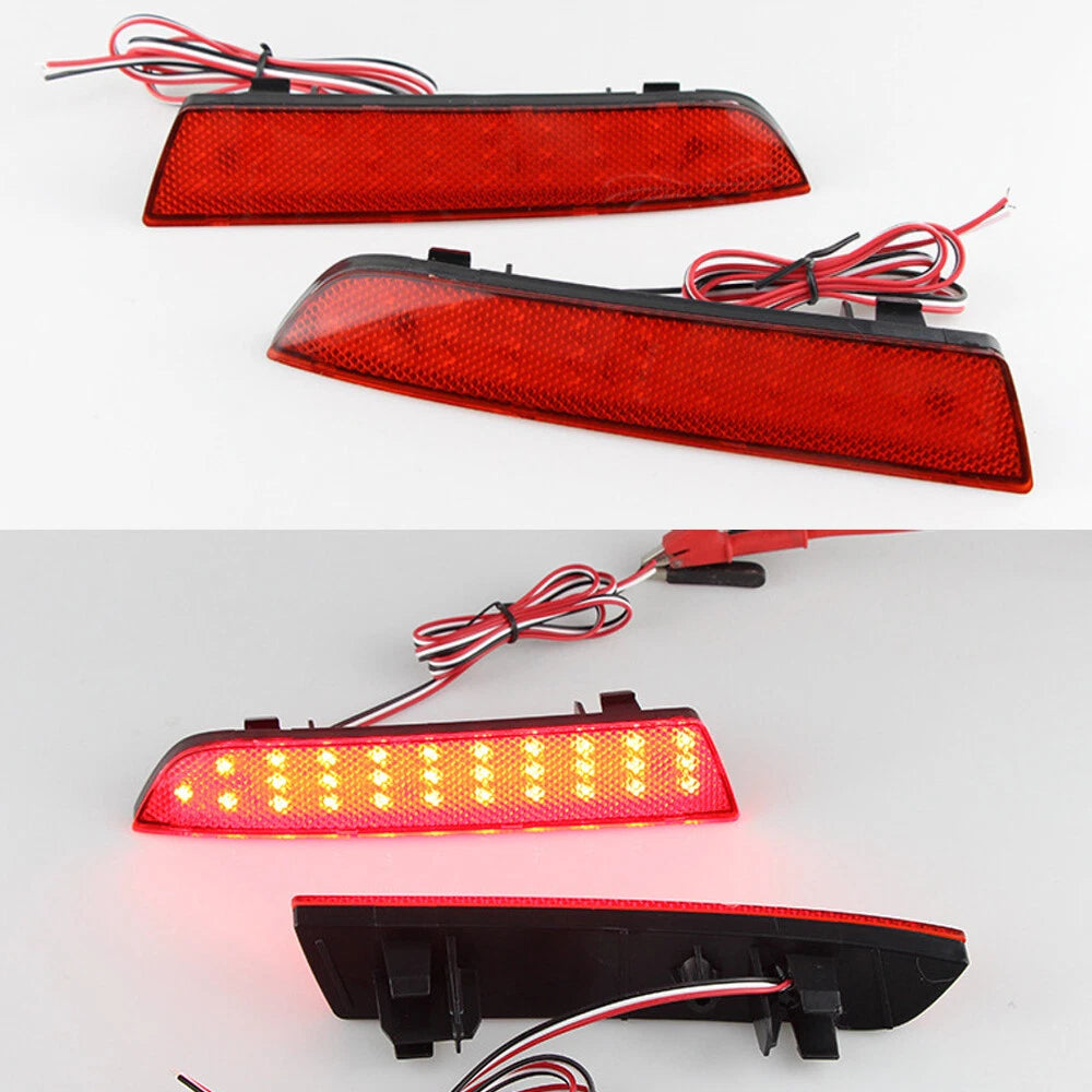 LED Rear Bumper Reflector Brake Tail Light for Mercedes Benz Metris (2014–2023)