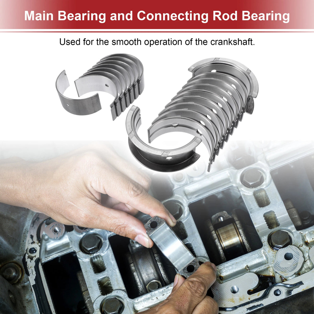 Main & Connecting Rod Bearings for Toyota Dyna (1972-1984)