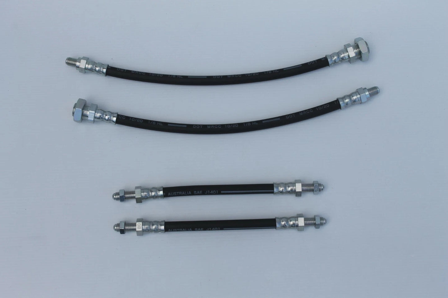 Brake Hose Set (4) for Classic Mini GT, Cooper S, Deluxe, 850