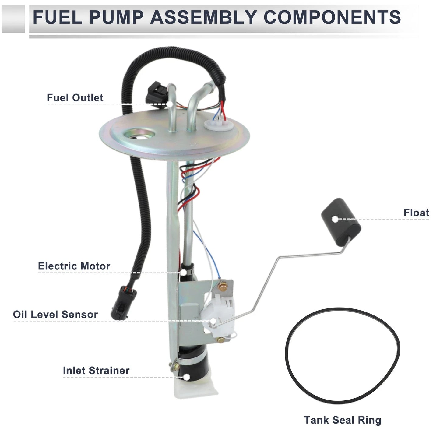 Electric Fuel Pump Assembly for Ford Expedition (1997-1998)