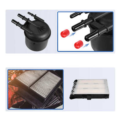 Fuel Filter Element Set for Ford F250 F350 Super Duty (2017-2020)