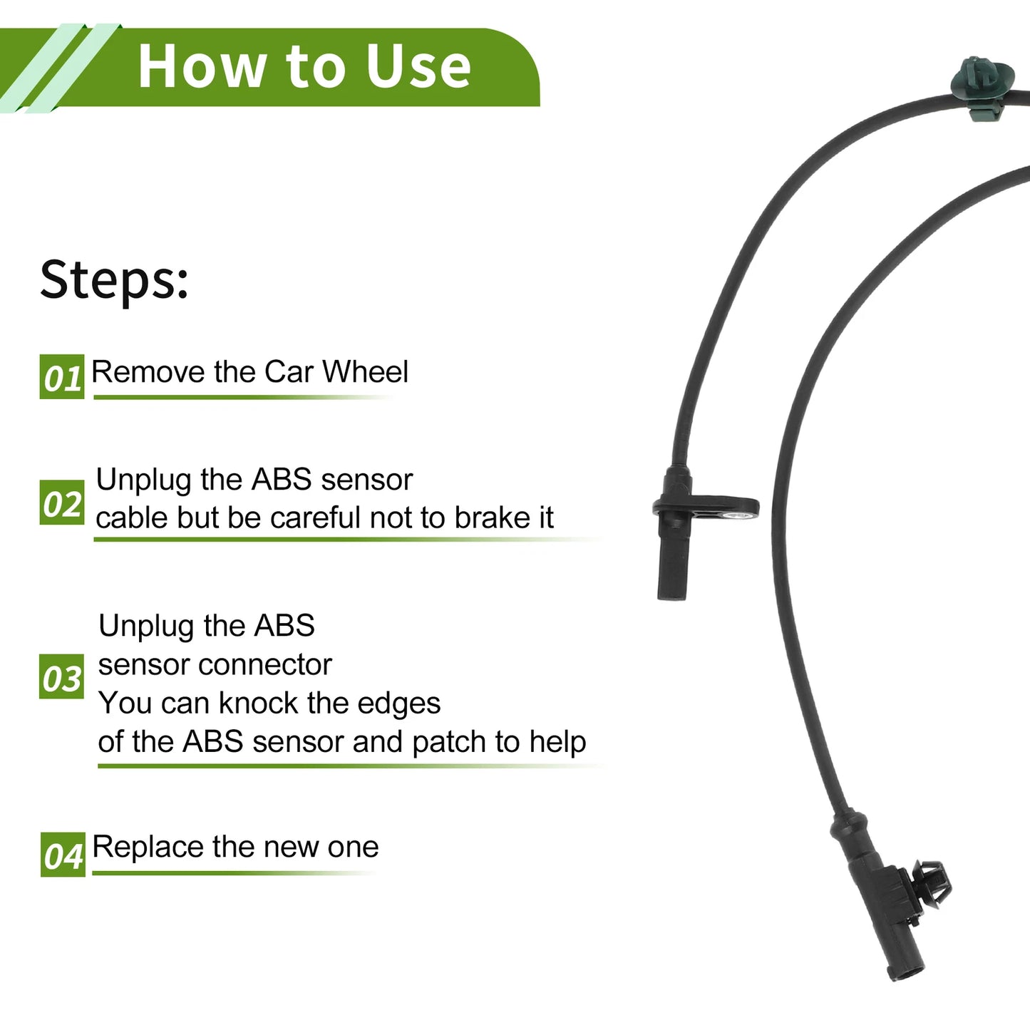 ABS Wheel Speed Sensor for Toyota Auris (2013-2018)