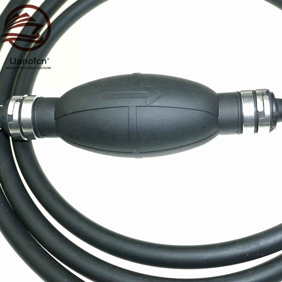 Fuel Line Hose 5/16" with Connector & Primer Pump for Outboard Engines