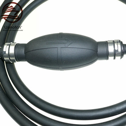 Fuel Line Hose 5/16" with Connector & Primer Pump for Outboard Engines