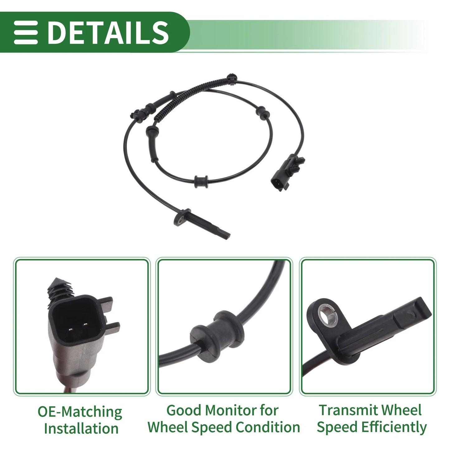 ABS Wheel Speed Sensor for Dodge Durango (2016 - 2020)