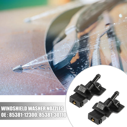 4 x Windshield Washer Nozzles for Toyota, Scion, Lexus (2001-2023)