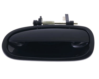 Rear Left Outer Door Handle Smooth Black for Honda Civic (1995-2001)