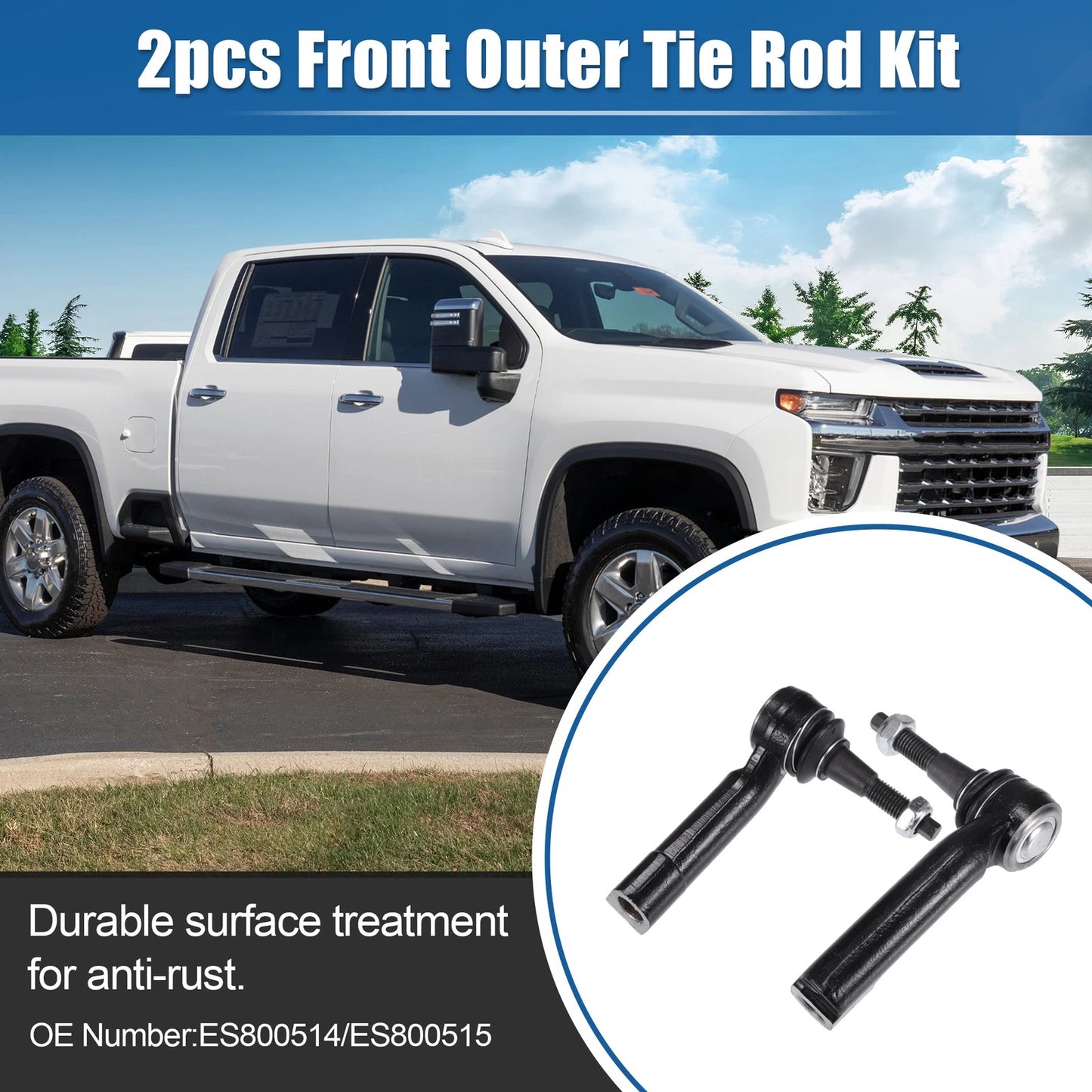 Front Tie Rod End Links for Ford F-150 (2009-2020)