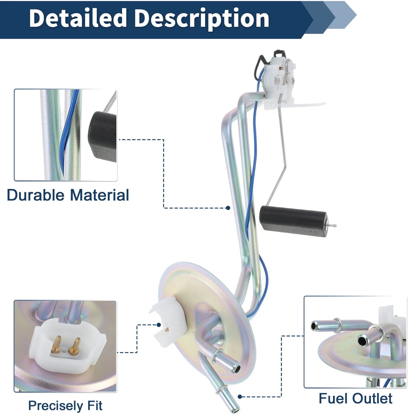 Fuel Pump Tank Sending Unit for Ford F-250 F-350 7.3L (1992-1993)