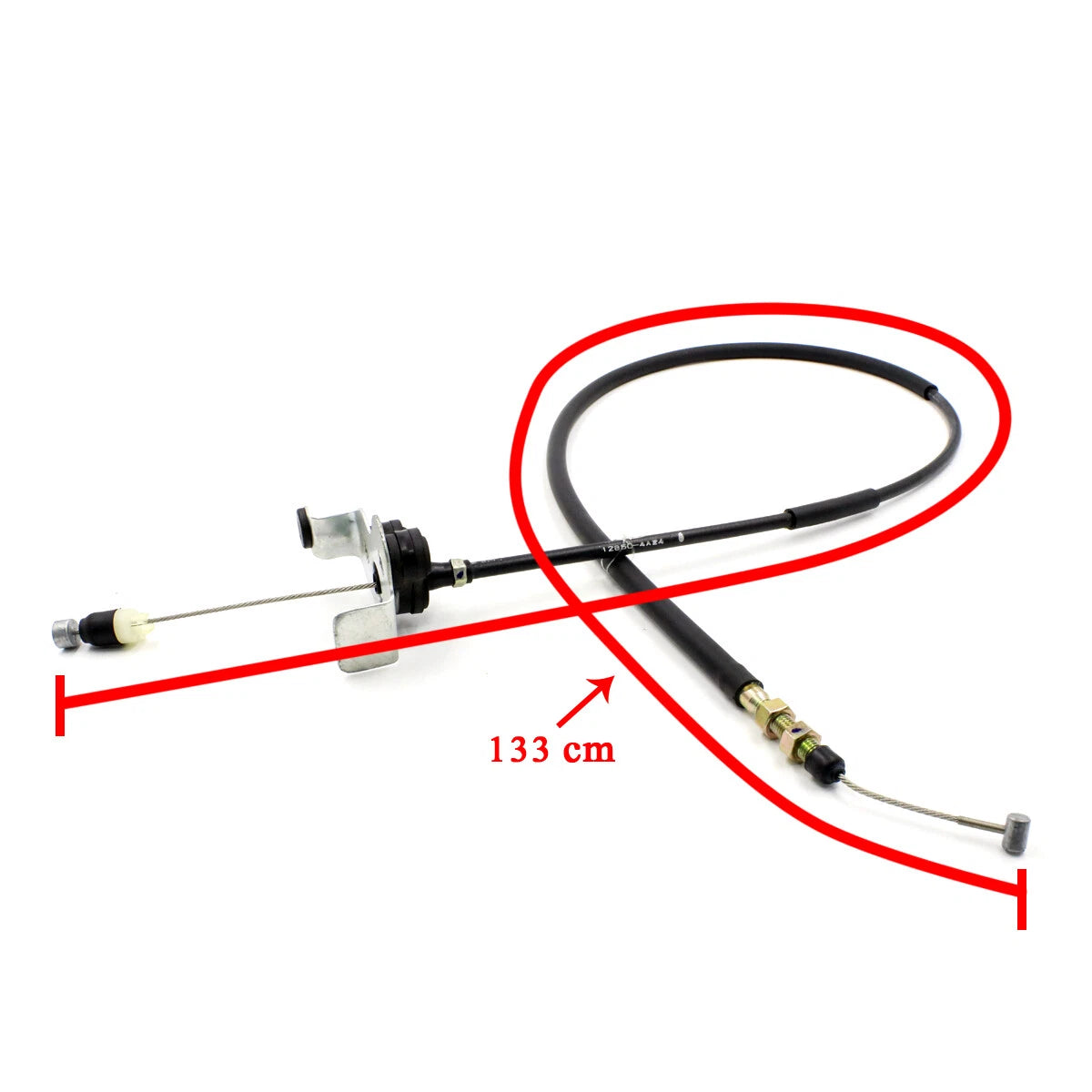 133cm Throttle Cable for Toyota Corolla Liftback EE90 EE97 2E Engine 1987-1992