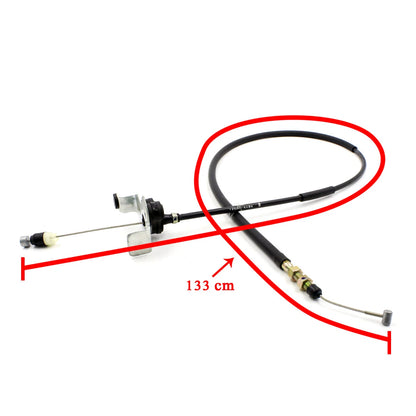 133cm Throttle Cable for Toyota Corolla Liftback EE90 EE97 2E Engine 1987-1992