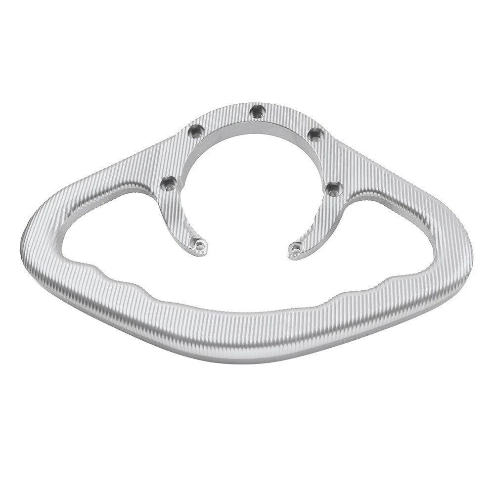 CNC Silver Hand Grip Tank Grab Handles for Honda Motorcycle