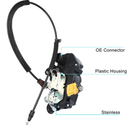 Door Lock Actuator with Cable for Chevrolet Silverado 1500 GMC