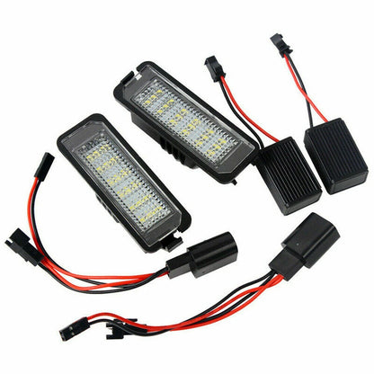 LED License Plate Light for VW Golf MK4 MK5 MK6 Passat EOS (2000-2014)