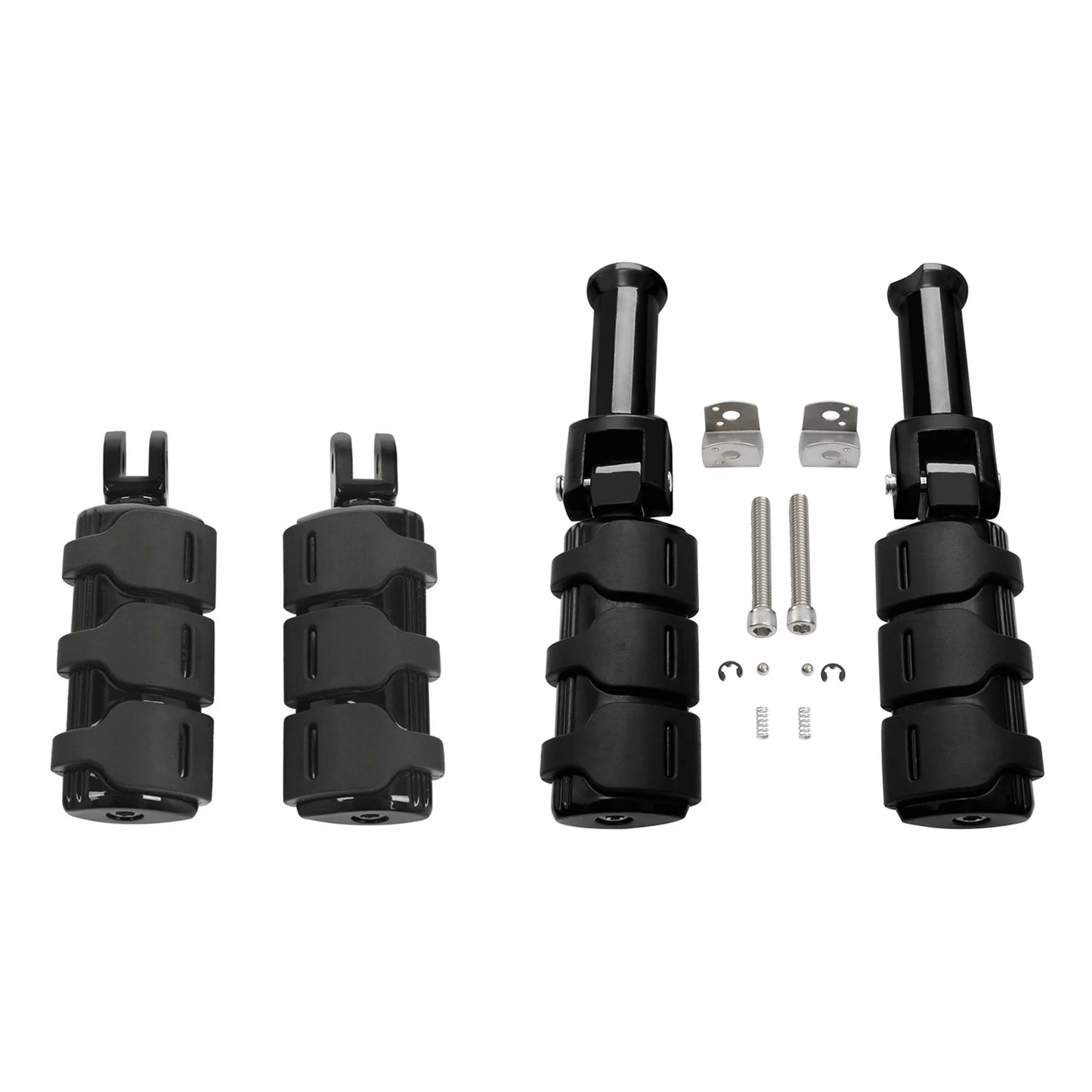 Driver & Passenger Footpeg Footrests Bracket for Harley Softail (2018-2025)