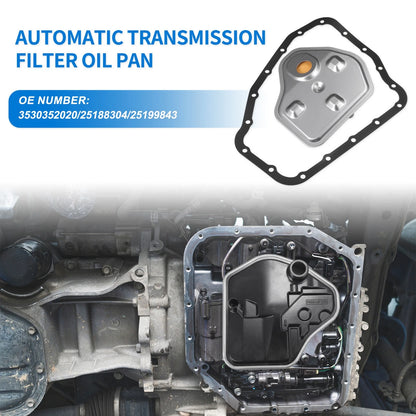 Transmission Filter Oil Pan Gasket Kit for Chevrolet