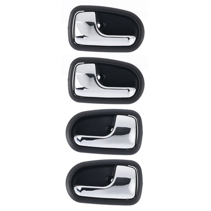 4pc Inner Door Handle Chrome for Ford Courier Laser (1990-1994)