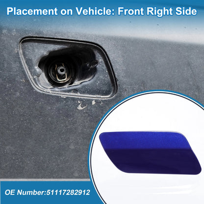 Front Right Washer Nozzle Cover for BMW 640i (2012-2015)