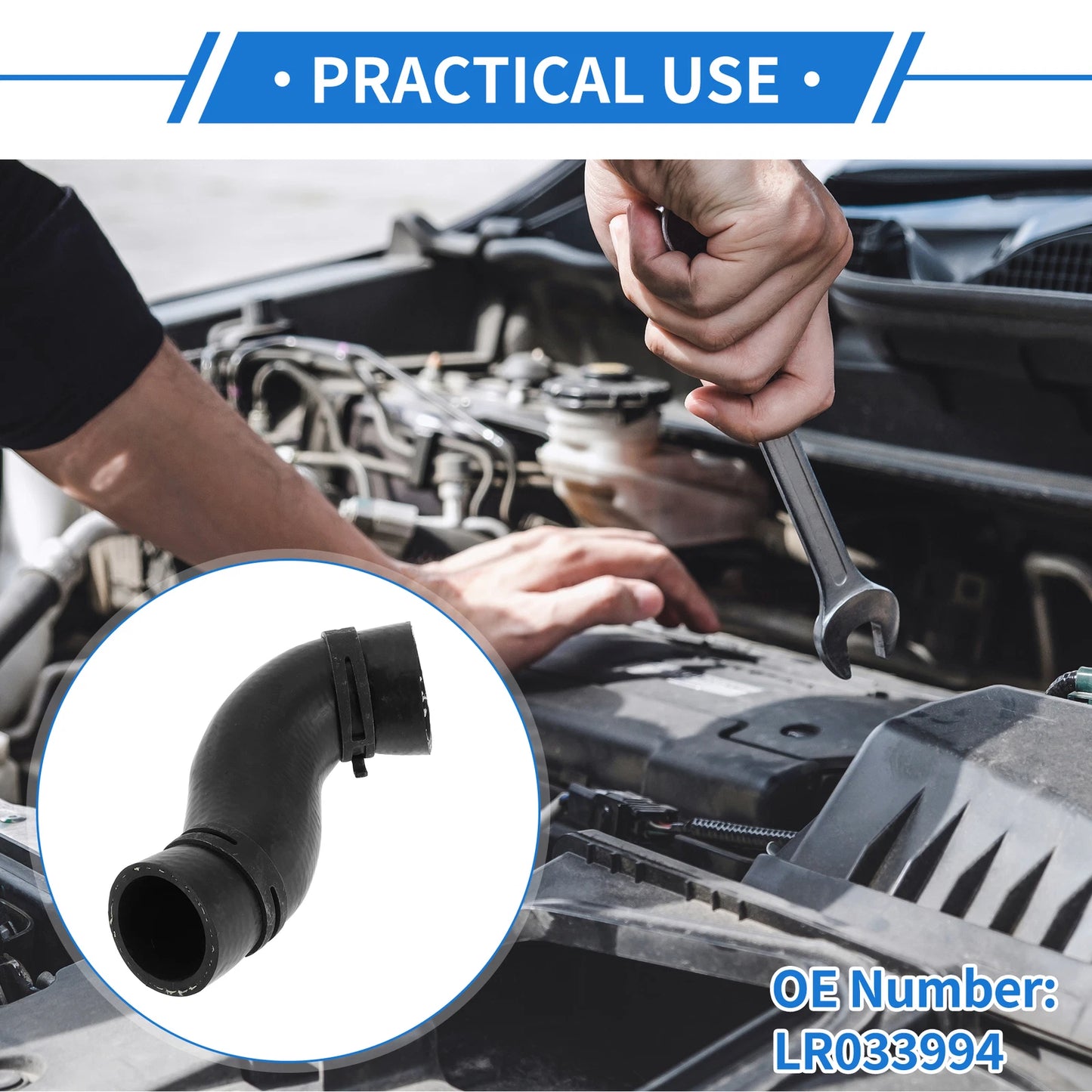 Radiator Hose for Land Rover Range Rover 5.0L V8 (2010-2022)